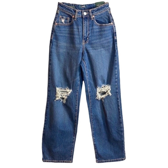 Wild Fable High Rise Baggy Jeans, Women’s Size 24, Medium Wash, NWT - Picture 1 of 6